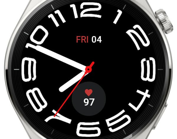 Samsung watch 6 ported minimalistic theme