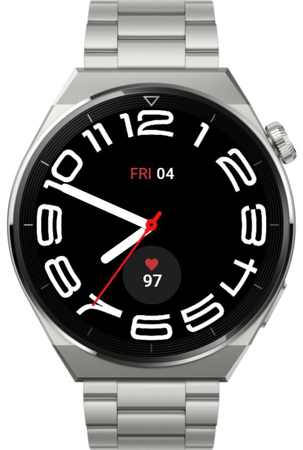 Samsung watch 6 ported minimalistic theme