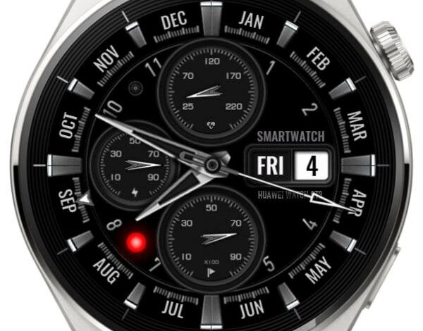 Pure metallic HQ hybrid watchface theme