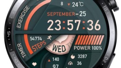 Unique style HQ digital watch face theme