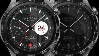 Trafford realistic ported HQ watch face theme