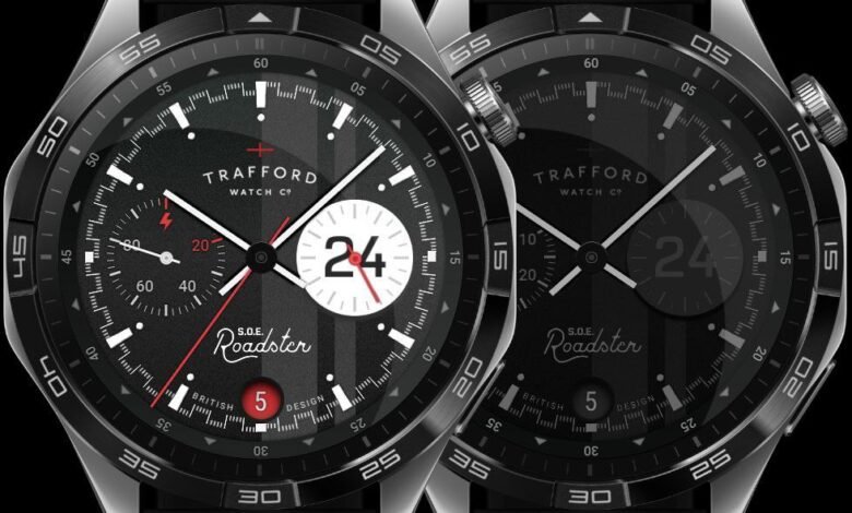 Trafford realistic ported HQ watch face theme