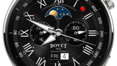Bovet ported HQ hybrid watchface theme