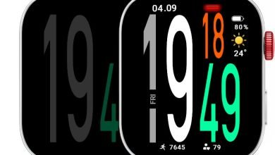 Redmi watch 5 ported digital watch face theme