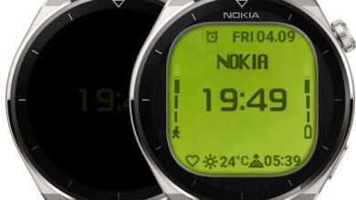 Nokia Classic digital watch face theme