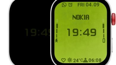 Nokia Classic digital watch face theme