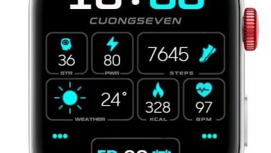 Clean and Clear watch face theme