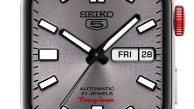 Seiko 5 HQ realistic watch face theme
