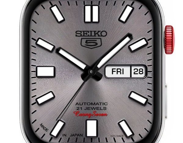 Seiko 5 HQ realistic watch face theme