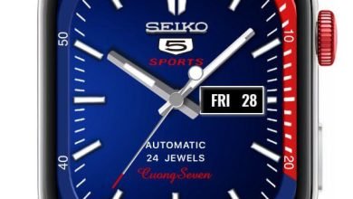 Seiko 5 sports HQ realistic watch face theme