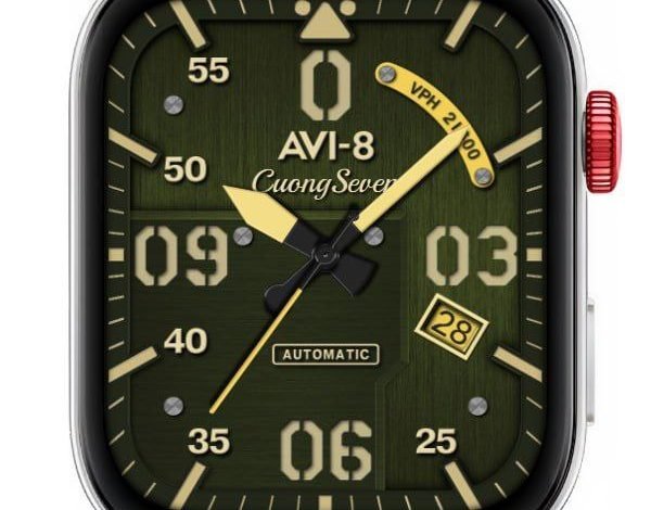 AVI-8 HQ realistic watch face theme