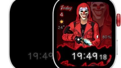 Jocker digital watch face theme