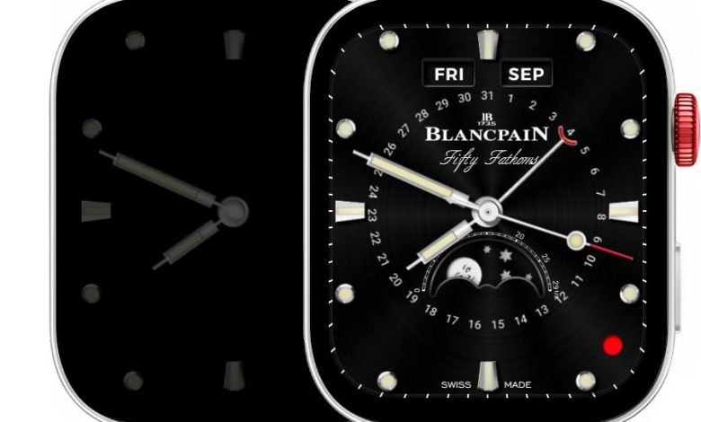 Blancpain HQ realistic watch face theme