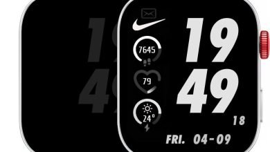 Apple watch ported nike watch face theme