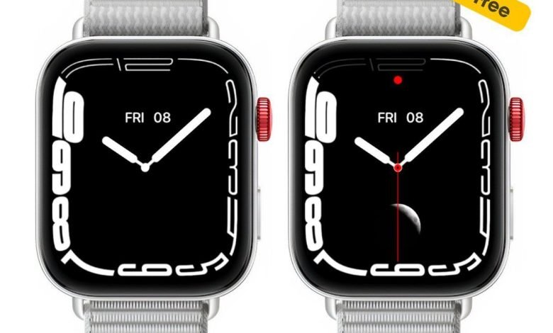 Apple watch ported analog watch face theme