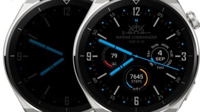 Marine commander HQ watch face theme with aod