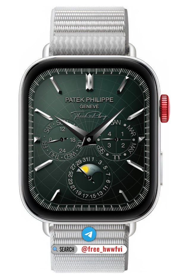 Patek philippe geneve HQ luxury realistic watch face theme